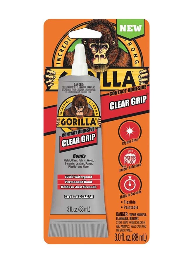 Gorilla Clear Grip Tube - Crystal Clear