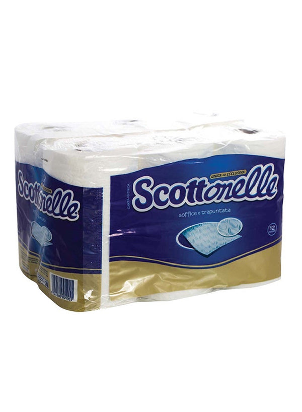 SCOTTONELLE Bath Tissue Rolls - Pack of 12