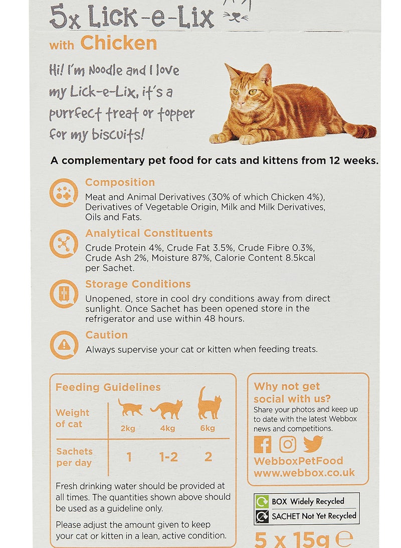 Webbox Cat Delight Lick-E-Lix Cream 75g