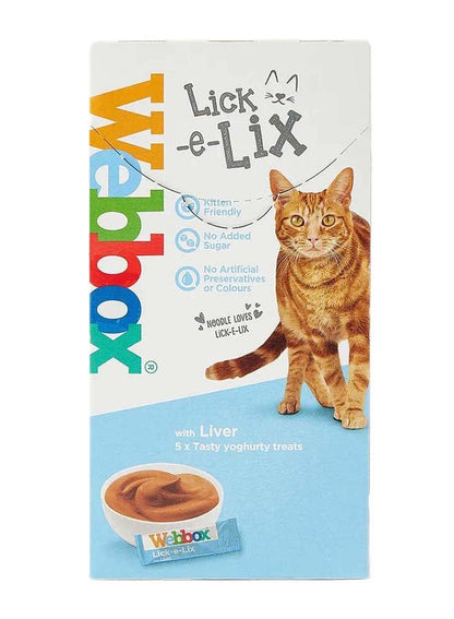 Webbox Lick - E-Lix With Liver 10g Pack of 5