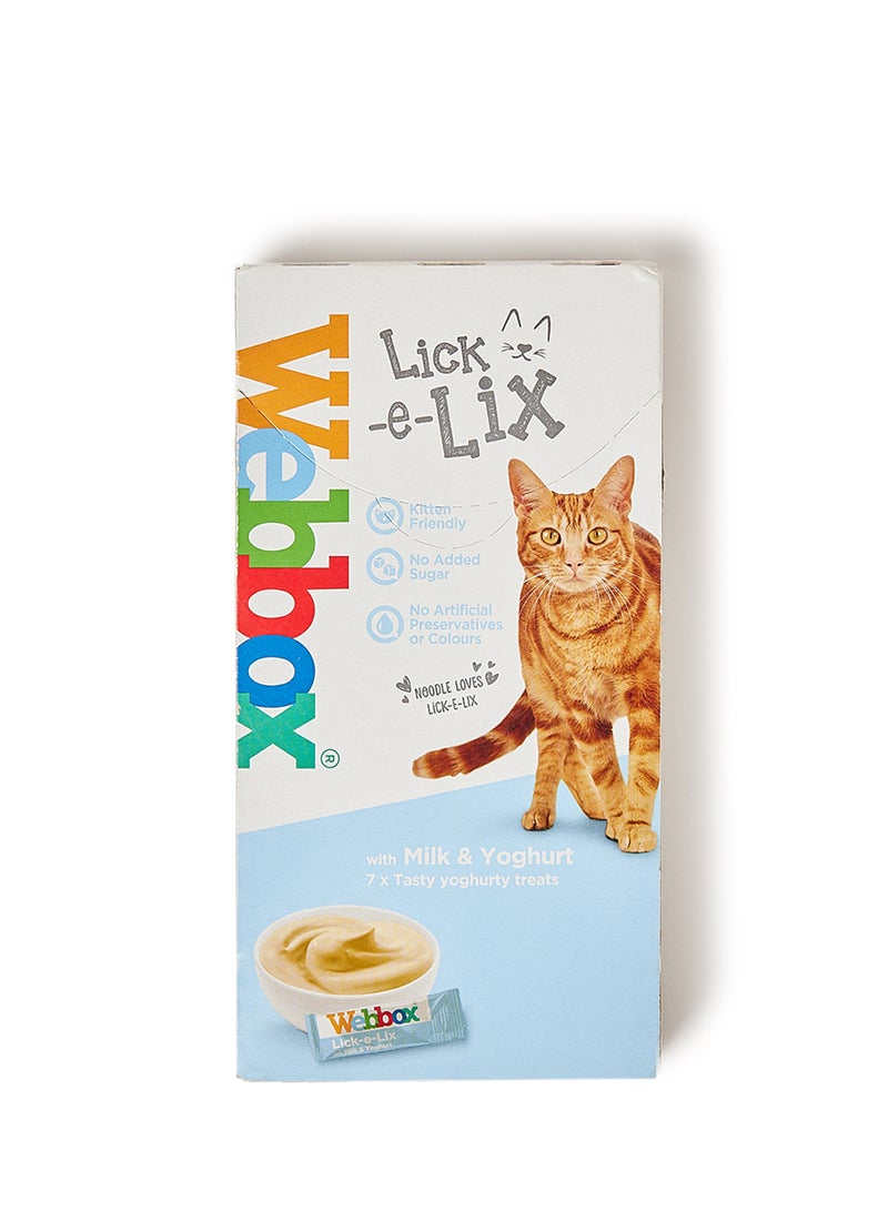 Webbox Lick-E-Lix Milk & Yoghurt Cream - 10g