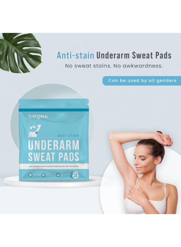 Sirona Underarm Sweat Pads - Pack of 24