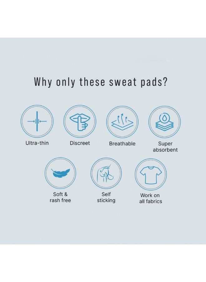 Sirona Underarm Sweat Pads - Pack of 24