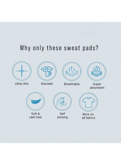 Sirona Underarm Sweat Pads - Pack of 24