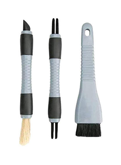 AUTO PLUS 3-Piece Interior Detail Brush Set