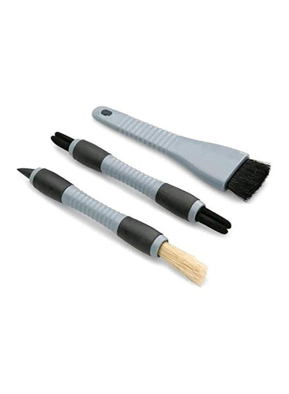 AUTO PLUS 3-Piece Interior Detail Brush Set