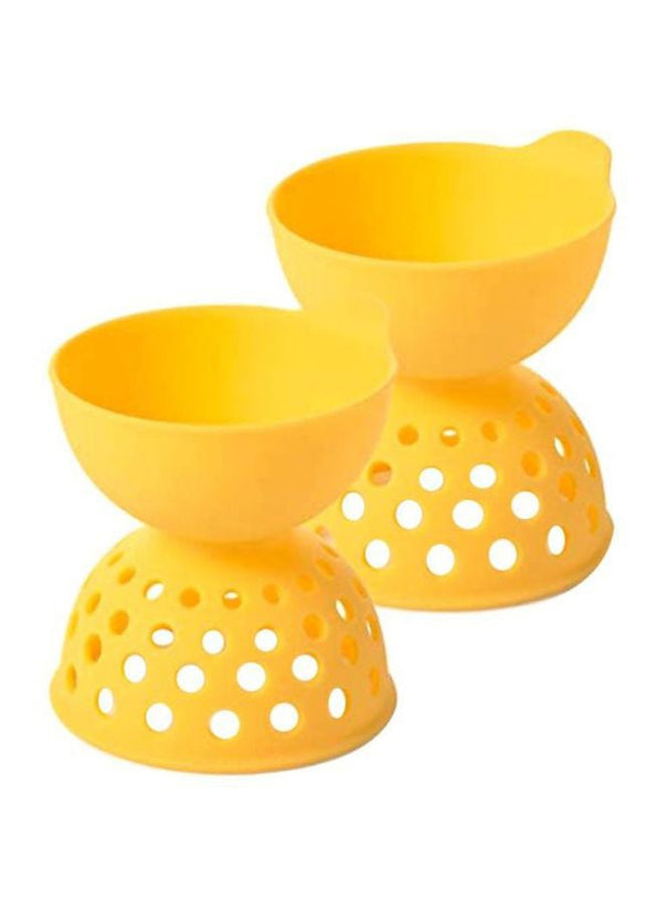 OXO 2-Piece Egg Poacher Set - Yellow
