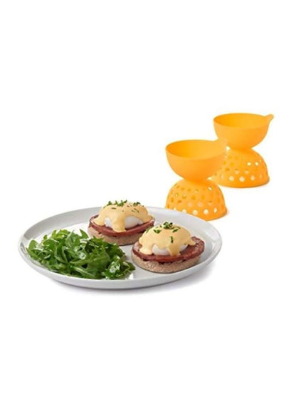 OXO 2-Piece Egg Poacher Set - Yellow