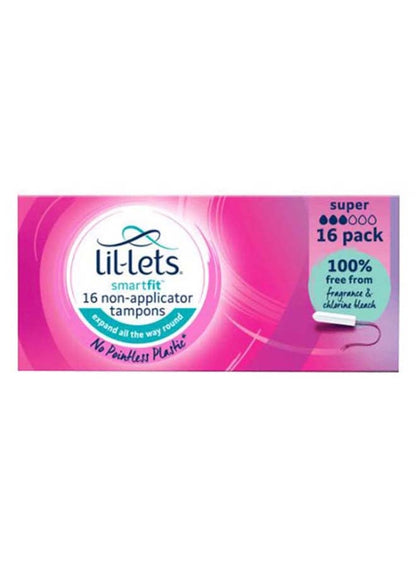 Lil-Lets Smartfit Super Non Applicator Tampons