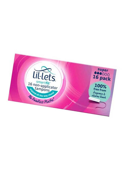 Lil-Lets Smartfit Super Non Applicator Tampons