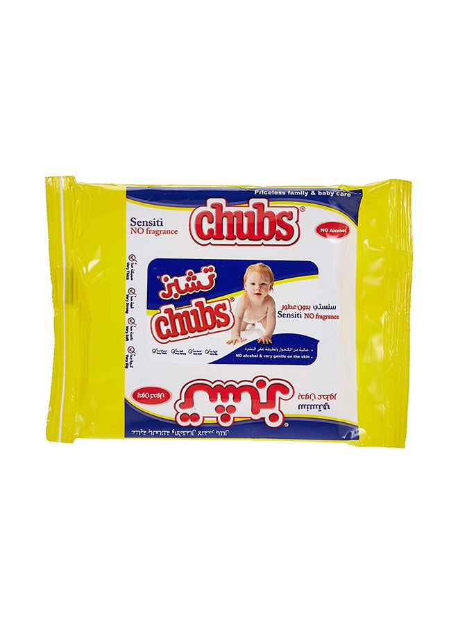 Chubs Sensitive Wet Baby Wipes - Unisex