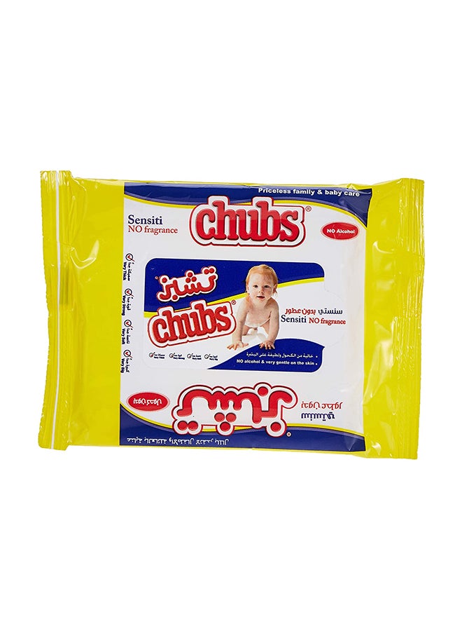 Chubs Sensitive Wet Baby Wipes - Unisex