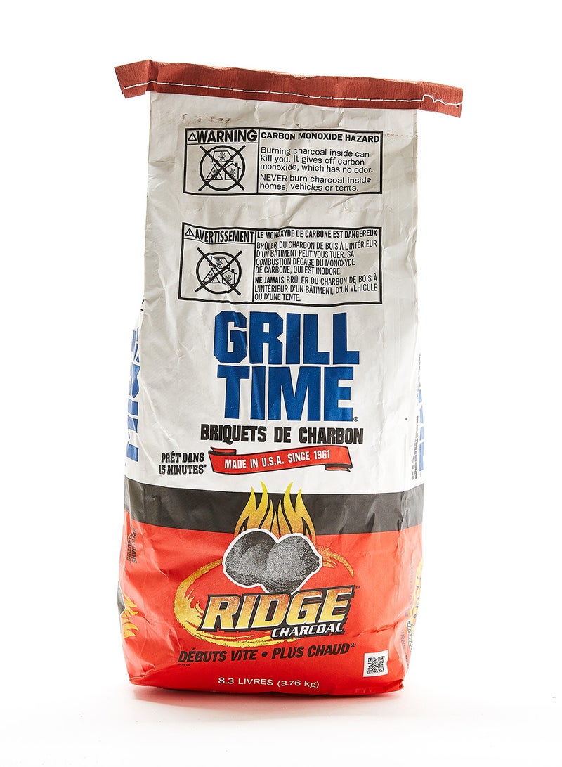 GRILLTIME Charcoal Briquets 3.76kg for Premium Grilling