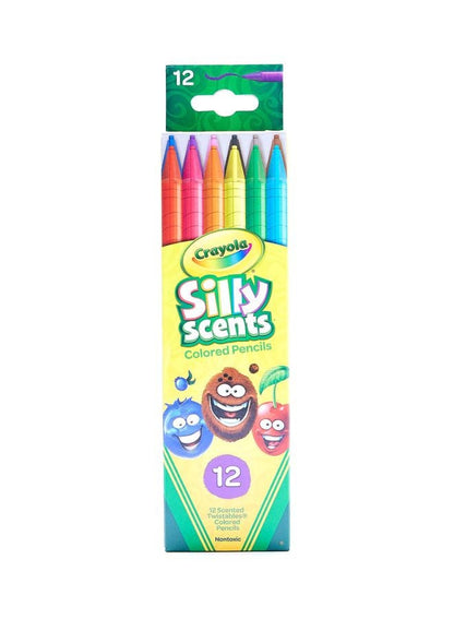 Crayola 12-Piece Silly Scents Coloured Pencil Set