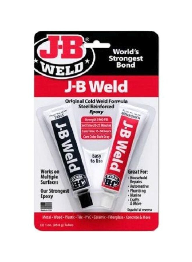 J-B WELD Cold Welding Cream Clear Pack of 2