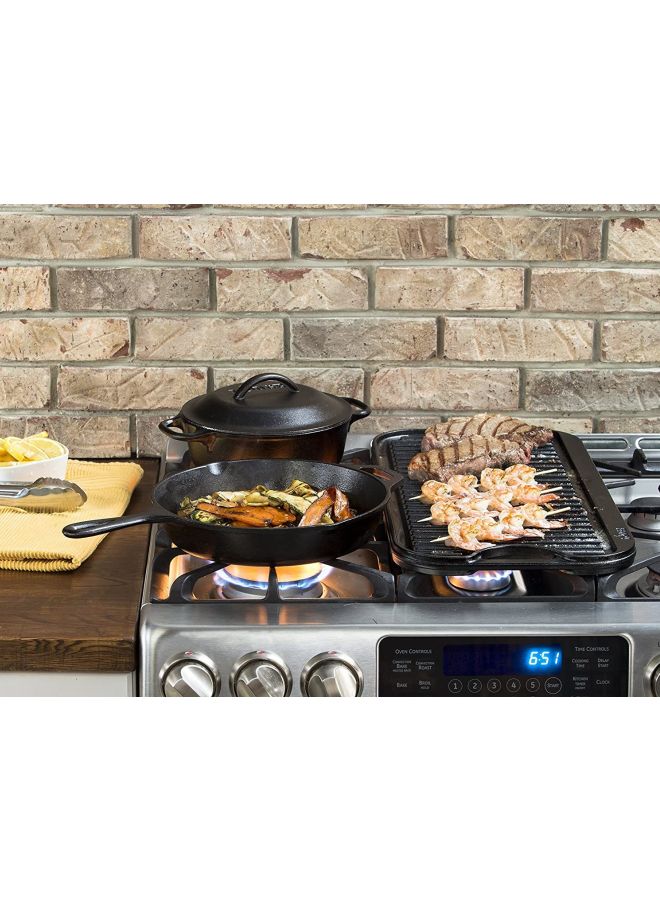 Lodge Cast Iron Grill Pan 10.25inch