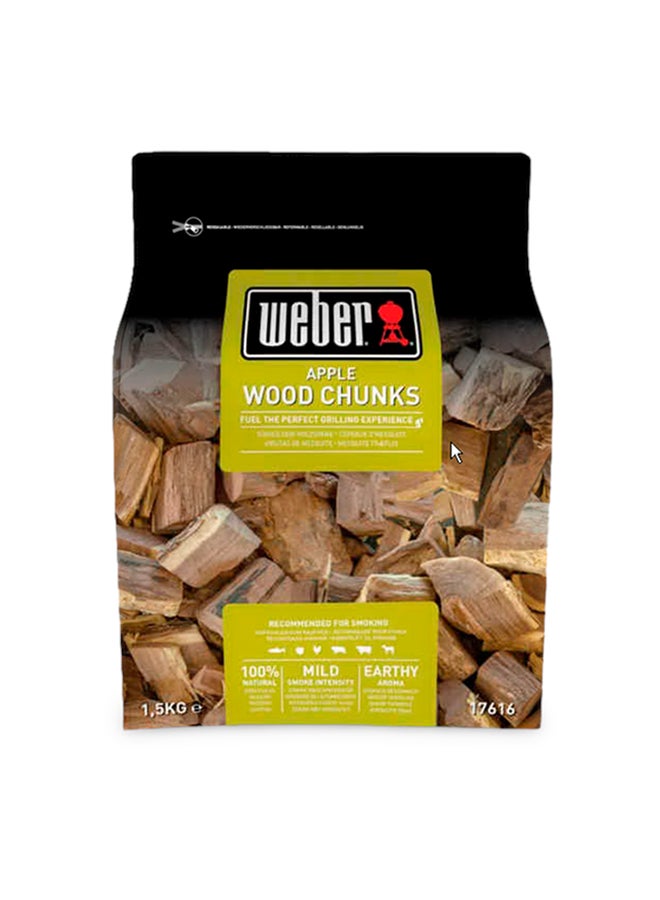 Weber Smoking Apple Wood Chunks Beige