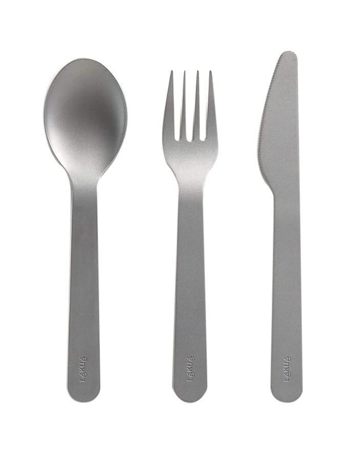 Lekue 3-Piece Fork Set with Storage