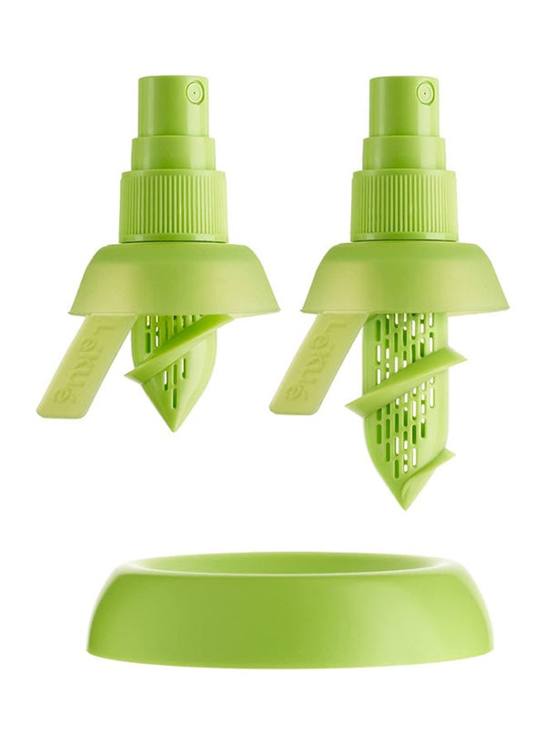 Lekue 3-Piece Citrus Spray Green