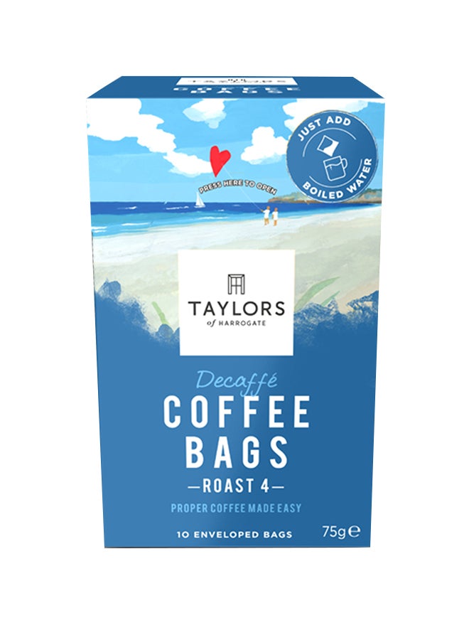 Taylors Of Harrogate Decaffe Coffee Bags 75g