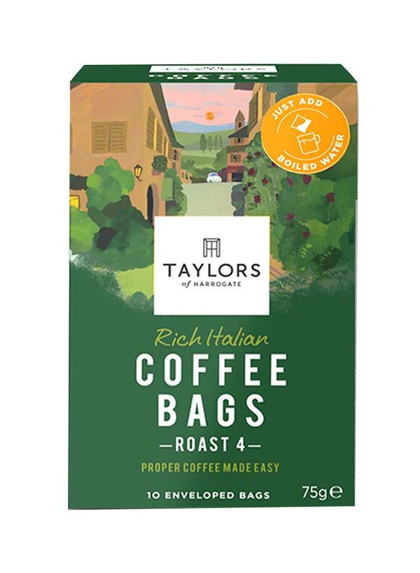 Taylors Of Harrogate Rich Italian Coffee Bags 75g