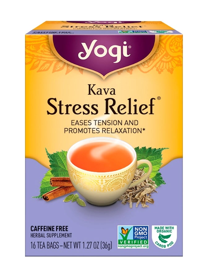 Yogi Tea Kava Stress Relief Tea - 16 Bags