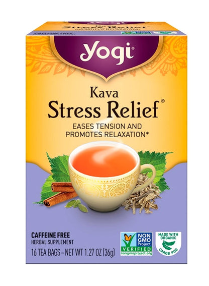 Yogi Tea Kava Stress Relief Tea - 16 Bags