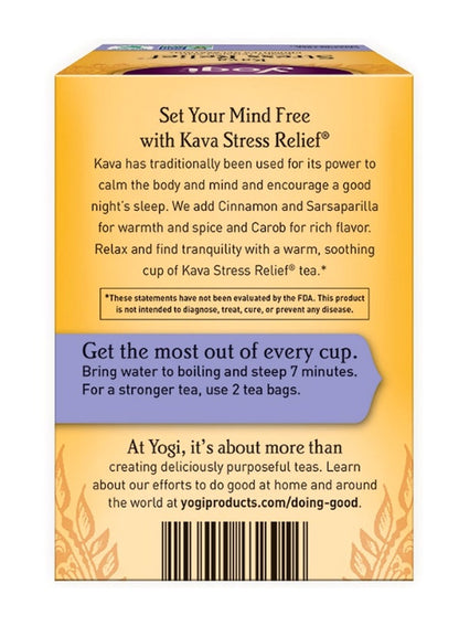 Yogi Tea Kava Stress Relief Tea - 16 Bags
