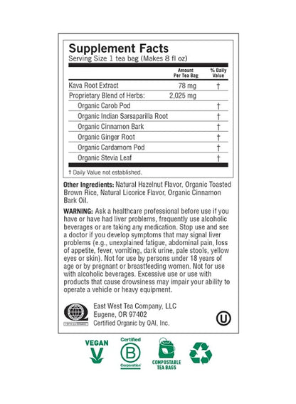 Yogi Tea Kava Stress Relief Tea - 16 Bags