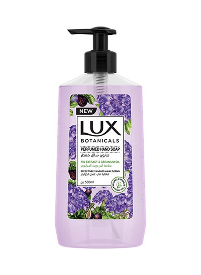Lux Botanicals Hand Wash Fig Extract & Geranium Oil