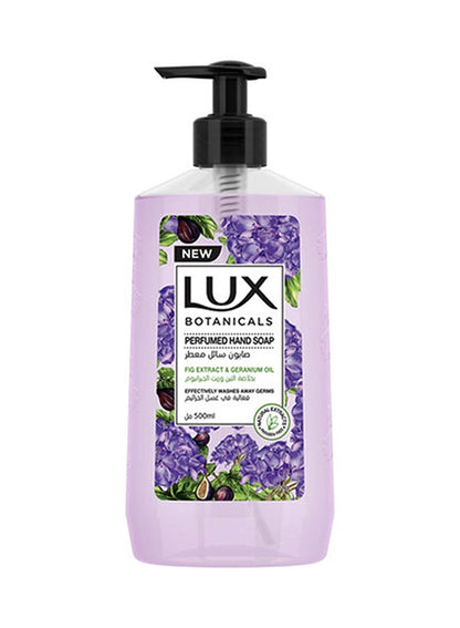 Lux Botanicals Hand Wash Fig Extract & Geranium Oil
