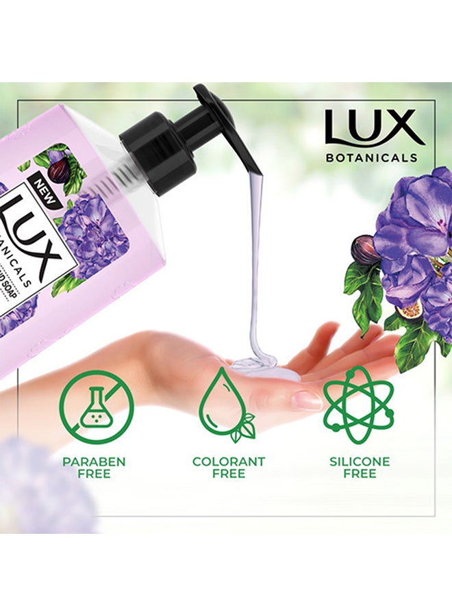 Lux Botanicals Hand Wash Fig Extract & Geranium Oil