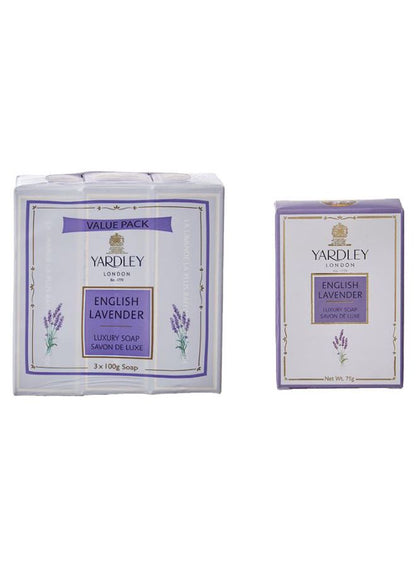 Yardley Pack Of 3 English Lavender Luxury Soap