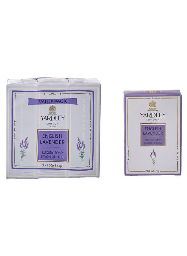 Yardley Pack Of 3 English Lavender Luxury Soap