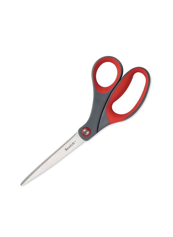 Scotch Precision Bent Scissor 8-Inches Multicolour