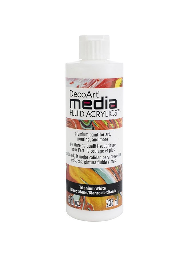 Deco Art Titanium White Acrylic Paint