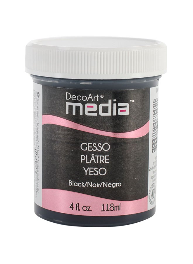 Deco Art Media Gesso Acrylic Paint Black