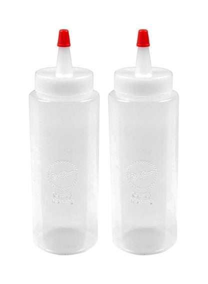 Wilton Mini Squeeze Bottles Clear - Premium Baking Tool