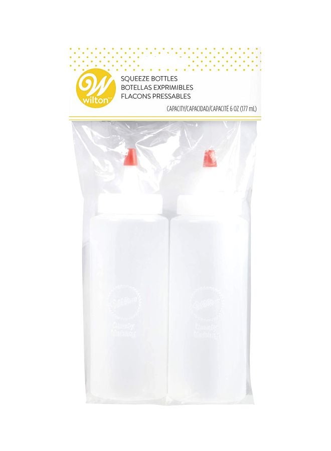 Wilton Mini Squeeze Bottles Clear - Premium Baking Tool
