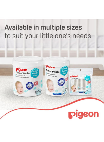Pigeon Cotton Swabs - 100 pieces