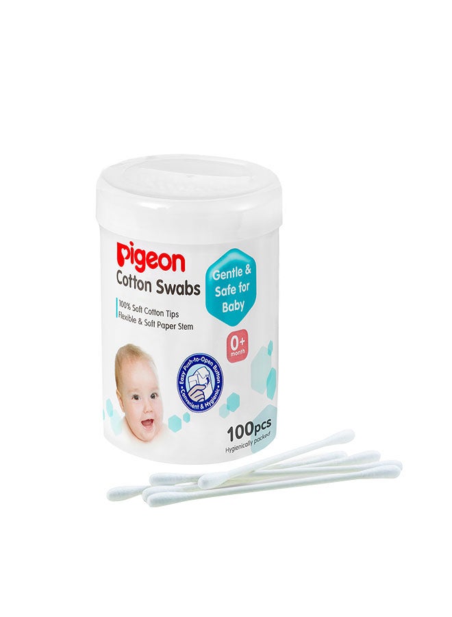 Pigeon Cotton Swabs - 100 pieces