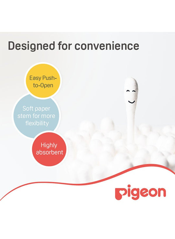 Pigeon Cotton Swabs - 100 pieces