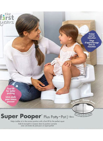 The FIRST Years Super Pooper Plus Potty Training Seat