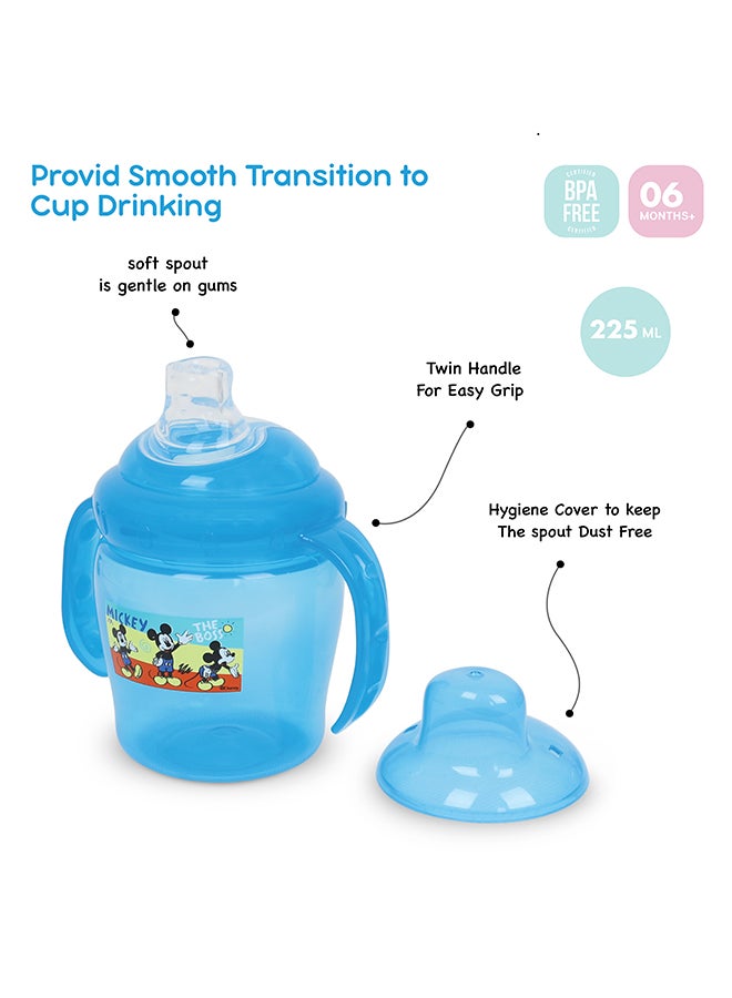 Mickey Mouse Spout Cup with Handle 225ml - Disney