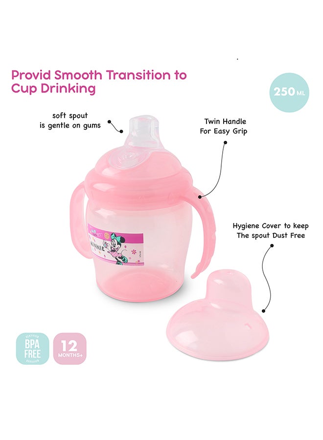Minnie Mouse Spout Cup With Handle, 225 ml - Disney