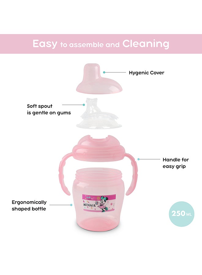 Minnie Mouse Spout Cup With Handle, 225 ml - Disney