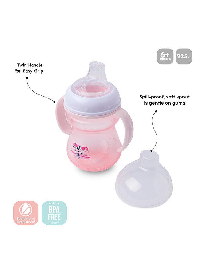 Disney Minnie Mouse Spout Cup With Handle, 230 ml