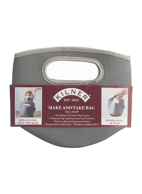 Kilner Make And Take Bag Grey – Premium Storage Solution