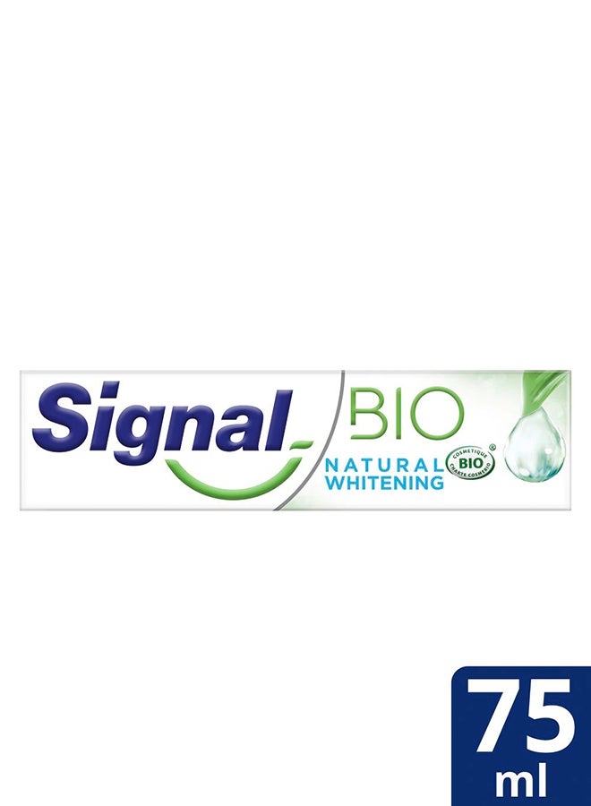 Signal Bio Natural Whitening Toothpaste 75ml