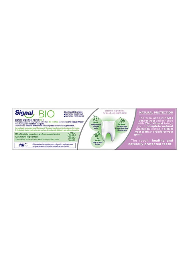 Signal Toothpaste Bio Natural Protection 75ml